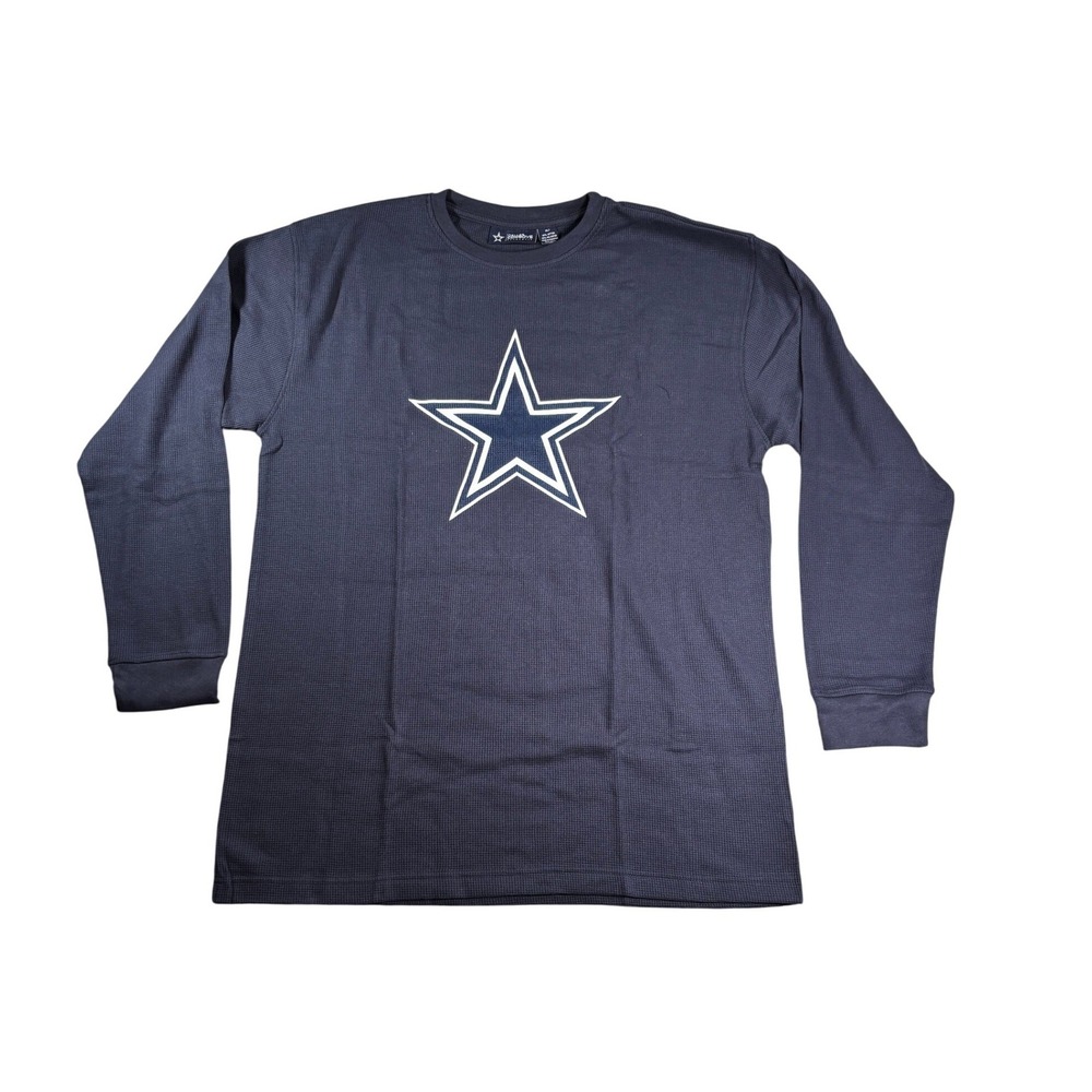 Dallas Cowboys Micah Parsons 11 NFL Waffle Thermal Shirt Navy Blue XLT New
